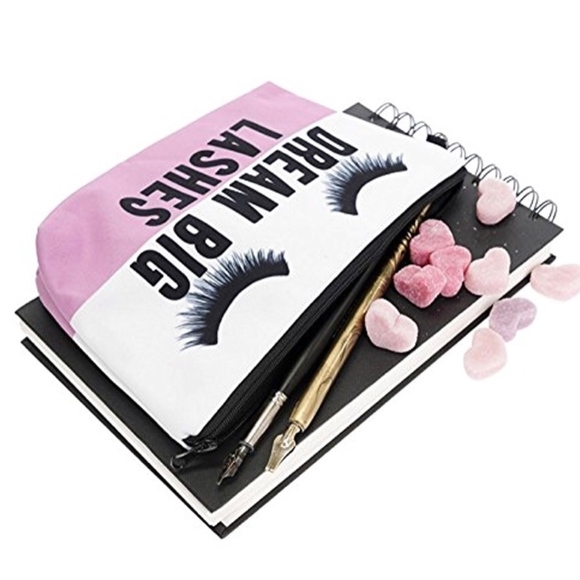 4 for $25 SALE!!!! Dream Big Cosmetic Makeup Bag - Picture 4 of 6